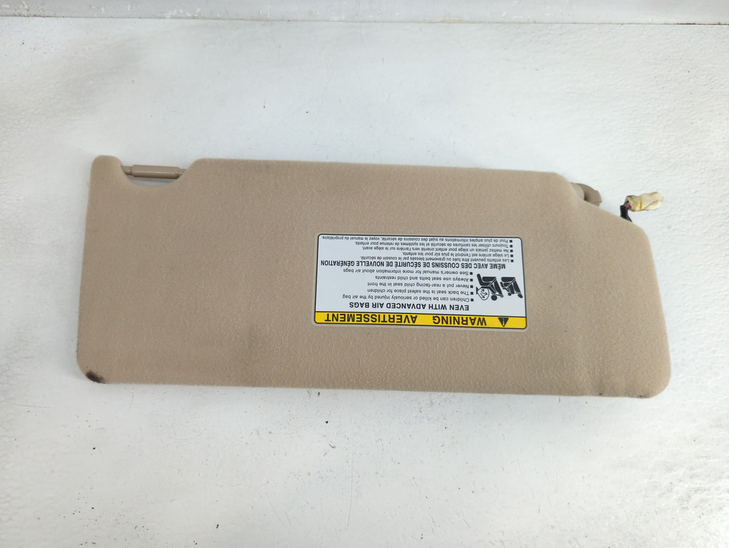 2005-2012 Toyota Avalon Sun Visor Shade Replacement Driver Left Mirror Fits Fits 2005 2006 2007 2008 2009 2010 2011 2012 OEM