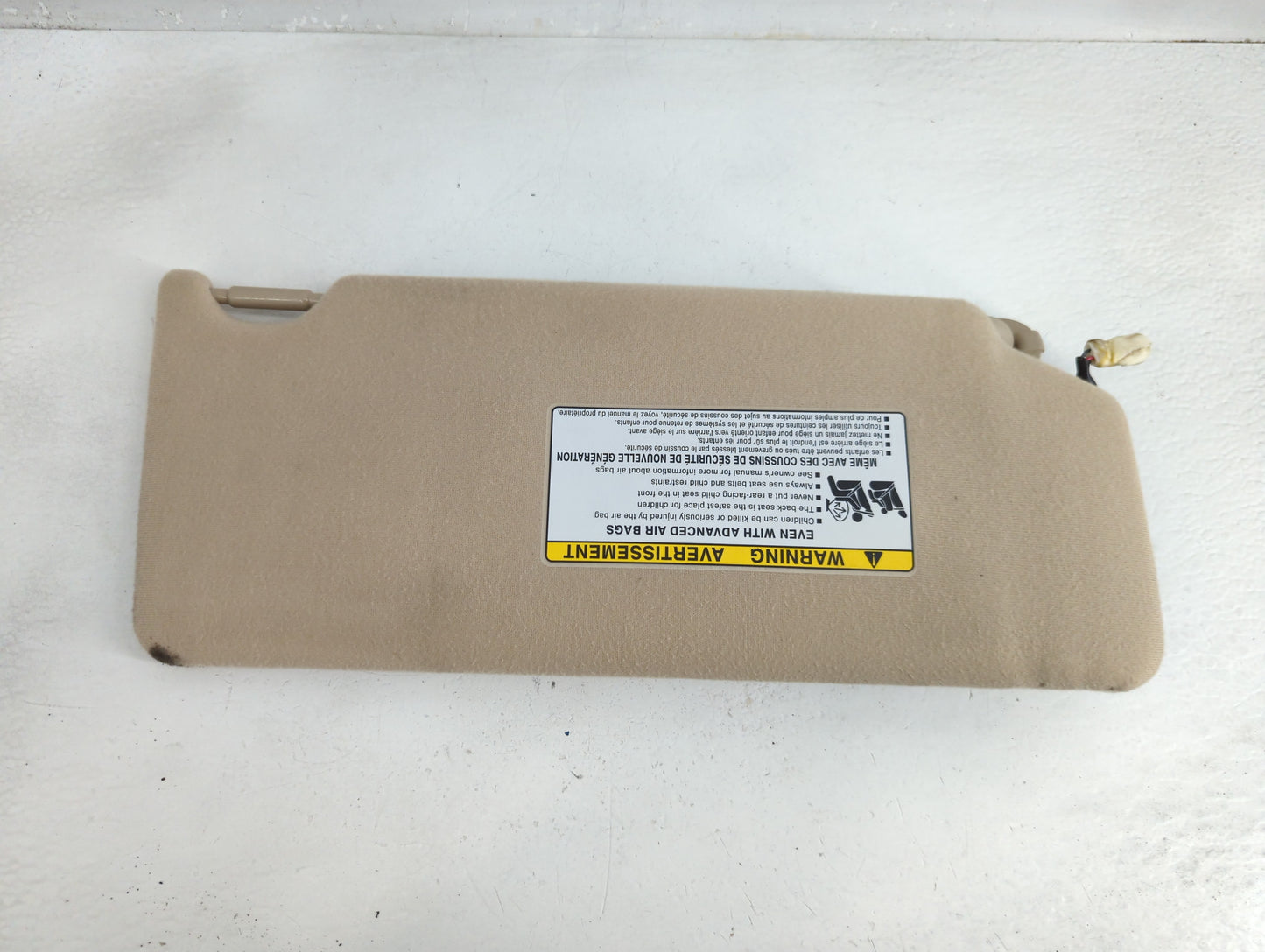 2005-2012 Toyota Avalon Sun Visor Shade Replacement Driver Left Mirror Fits Fits 2005 2006 2007 2008 2009 2010 2011 2012 OEM