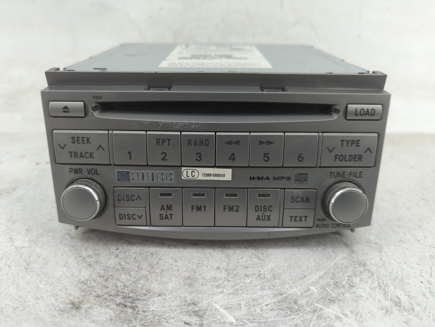 2008-2010 Toyota Avalon Radio AM FM Cd Player Receiver Replacement P/N:86120-07071 Fits Fits 2008 2009 2010 OEM Used Auto Pa