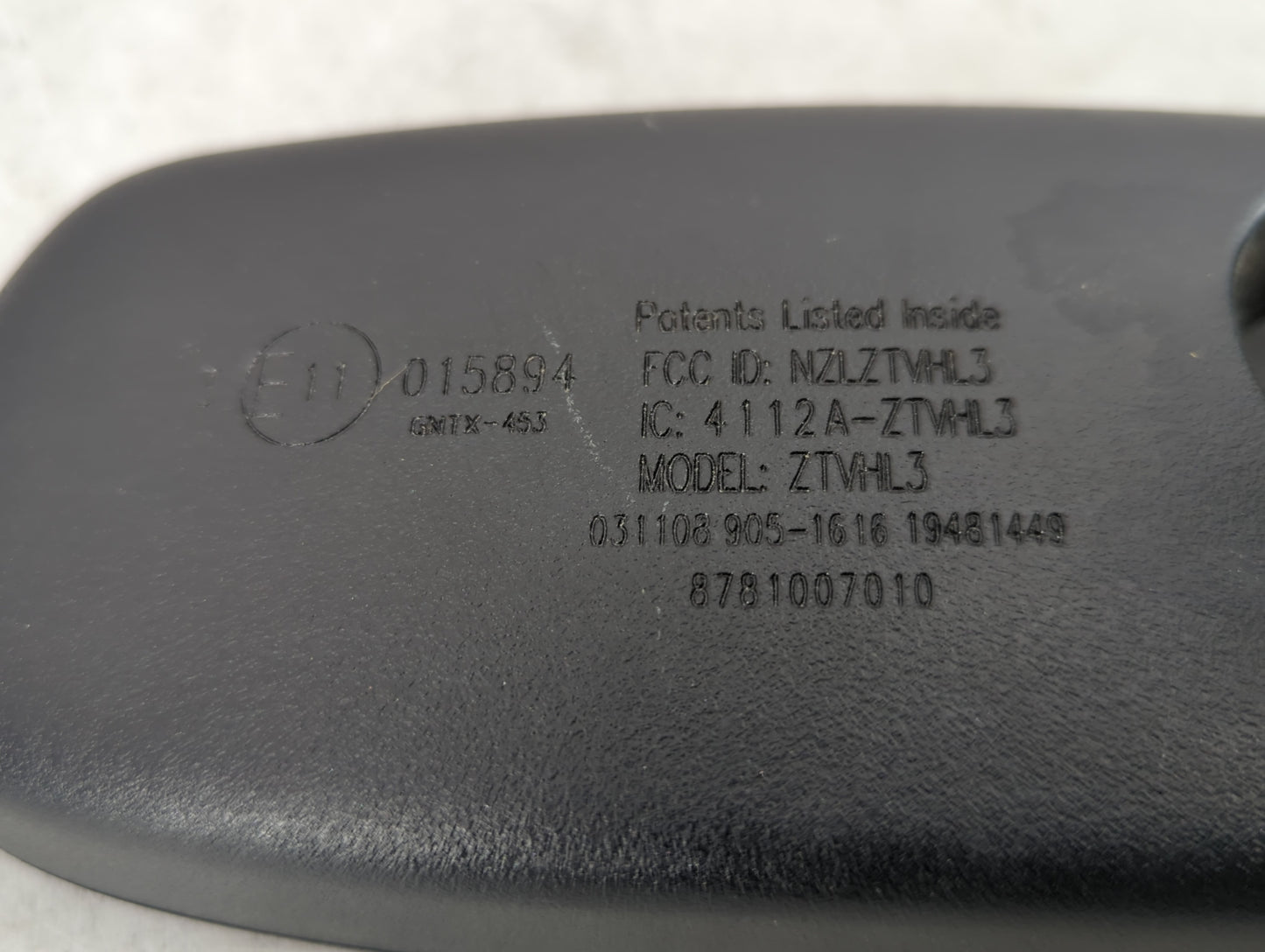 2008-2012 Toyota Avalon Interior Rear View Mirror Replacement OEM Fits Fits 2008 2009 2010 2011 2012 OEM Used Auto Parts - O