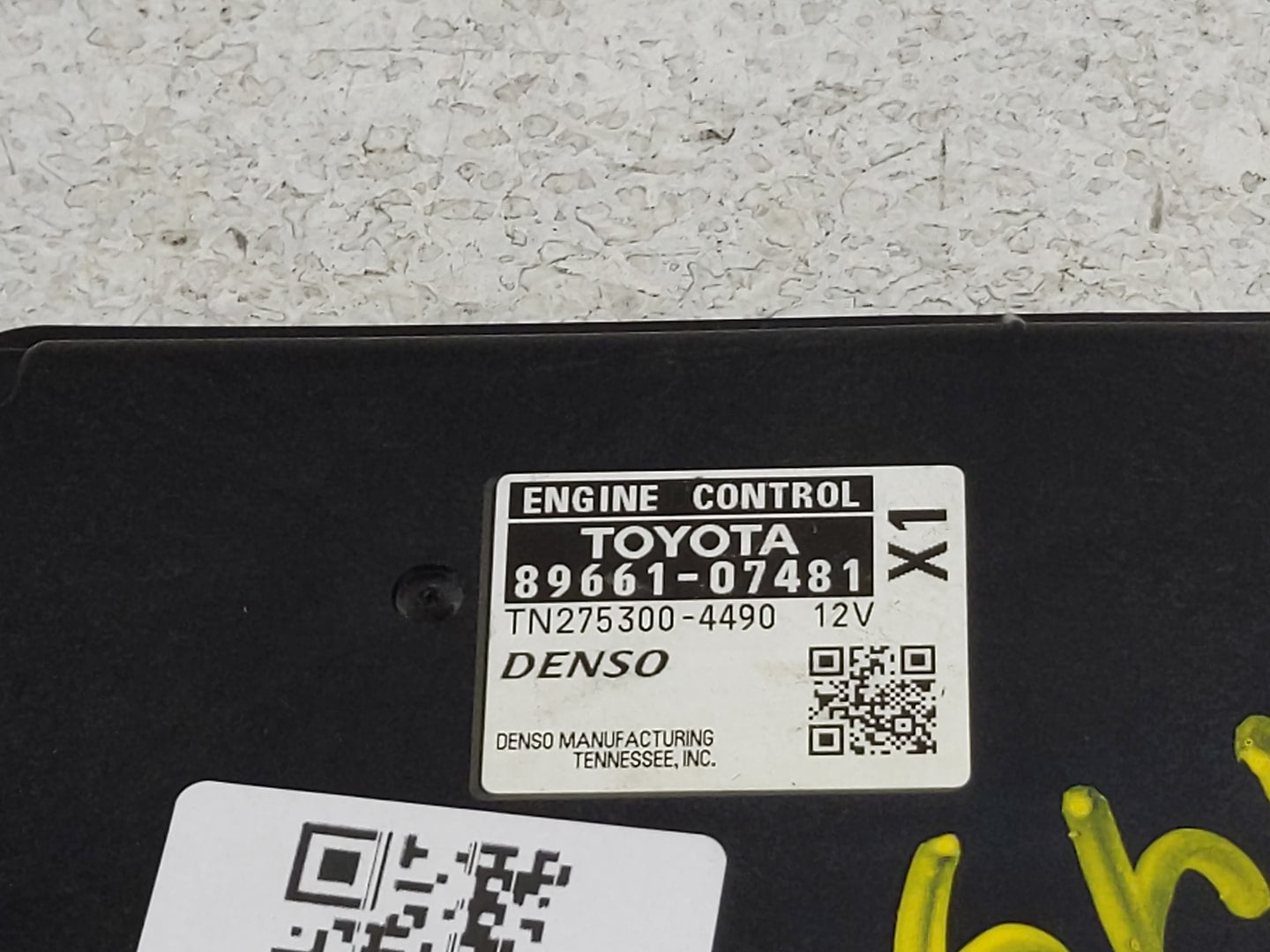 2008-2009 Toyota Avalon PCM Engine Control Computer ECU ECM PCU OEM P/N:TN275300-4490 89661-07481 Fits Fits 2008 2009 OEM Us
