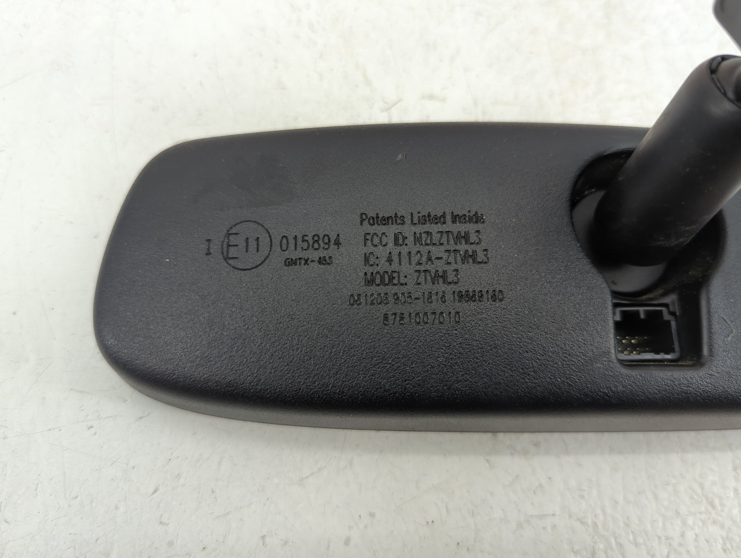 2008-2012 Toyota Avalon Interior Rear View Mirror Replacement OEM P/N:4112A-ZTVHL3 Fits Fits 2008 2009 2010 2011 2012 OEM Us