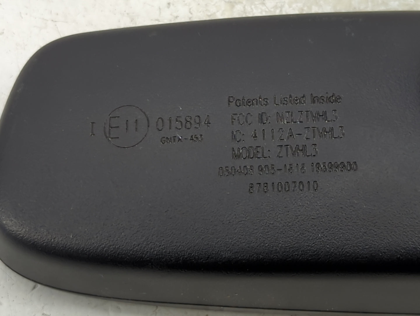2008-2012 Toyota Avalon Interior Rear View Mirror Replacement OEM P/N:E11015894 Fits Fits 2008 2009 2010 2011 2012 OEM Used 