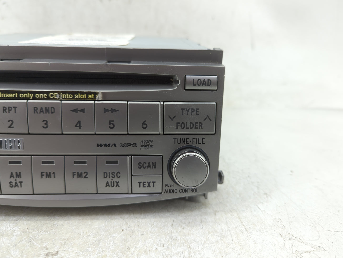 2008-2010 Toyota Avalon Radio AM FM Cd Player Receiver Replacement P/N:86120-07071 Fits Fits 2008 2009 2010 OEM Used Auto Pa