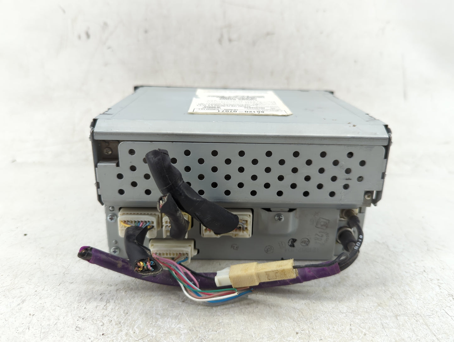 2008-2010 Toyota Avalon Radio AM FM Cd Player Receiver Replacement P/N:86120-07071 Fits Fits 2008 2009 2010 OEM Used Auto Pa