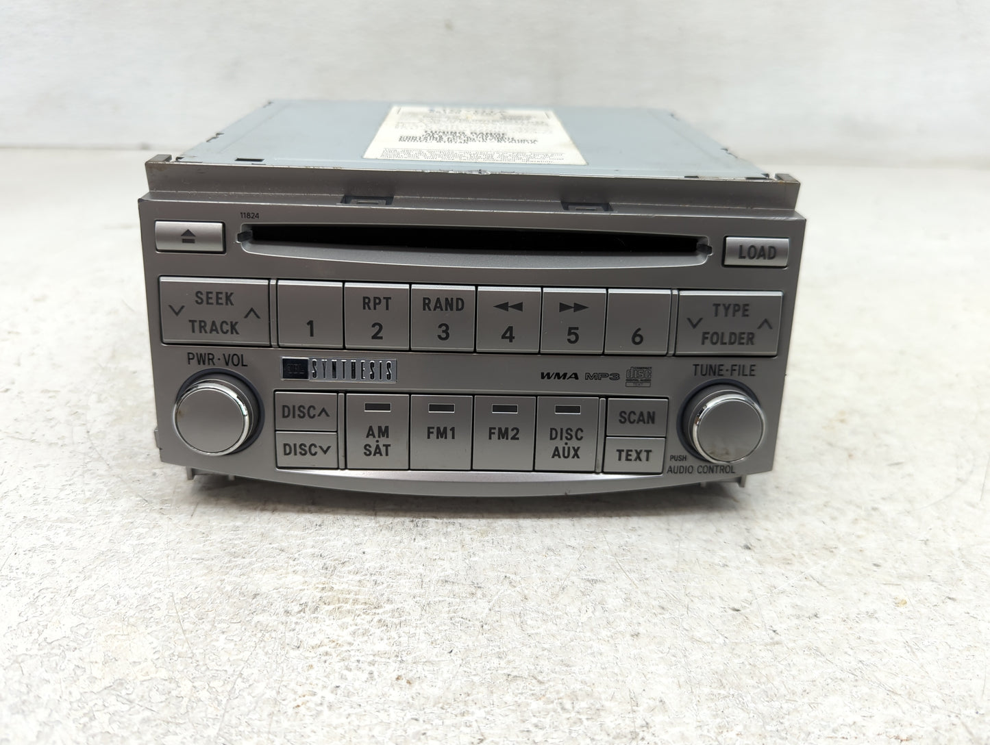 2008-2010 Toyota Avalon Radio AM FM Cd Player Receiver Replacement P/N:86120-07071 Fits Fits 2008 2009 2010 OEM Used Auto Pa