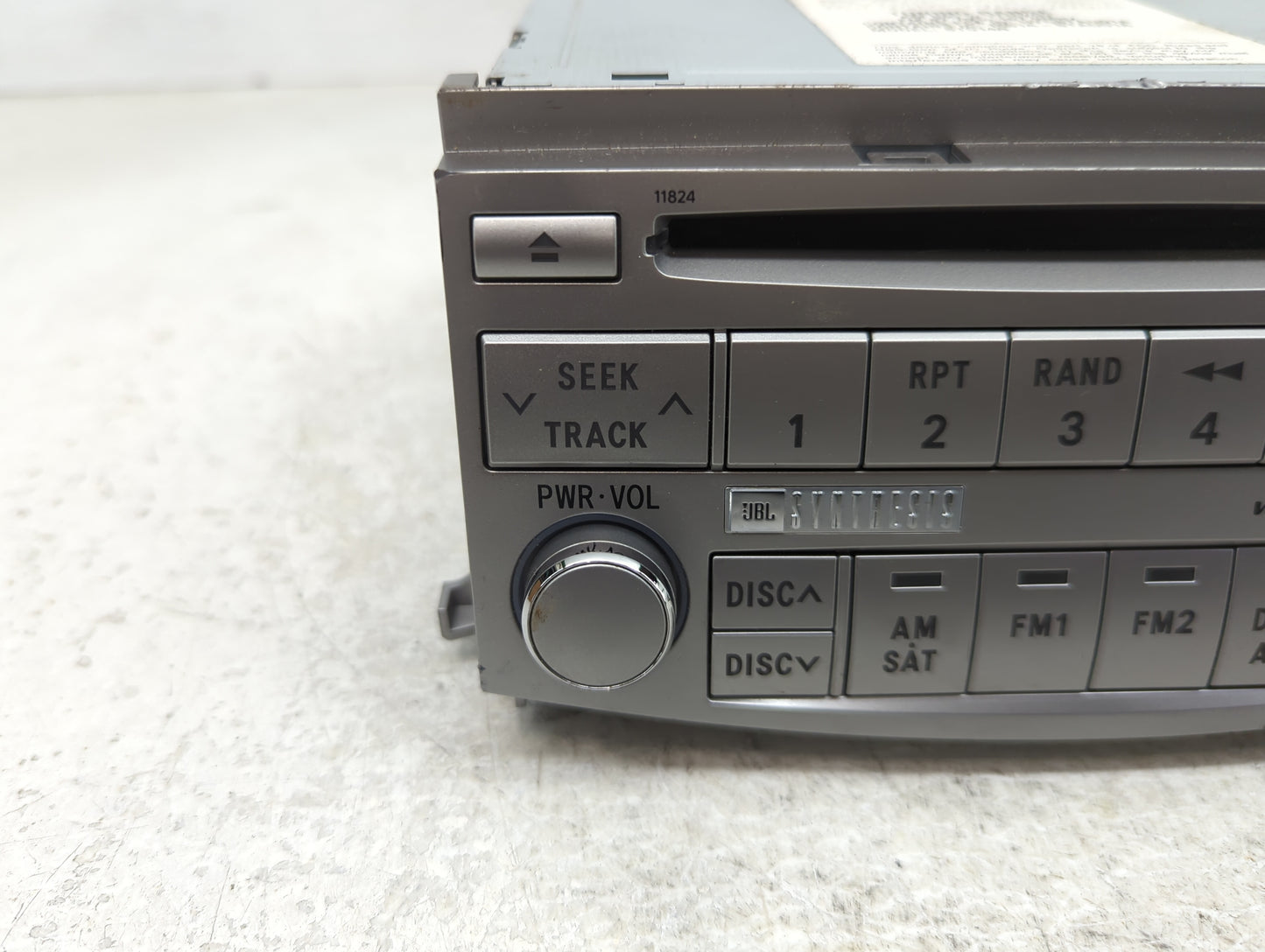 2008-2010 Toyota Avalon Radio AM FM Cd Player Receiver Replacement P/N:86120-07071 Fits Fits 2008 2009 2010 OEM Used Auto Pa