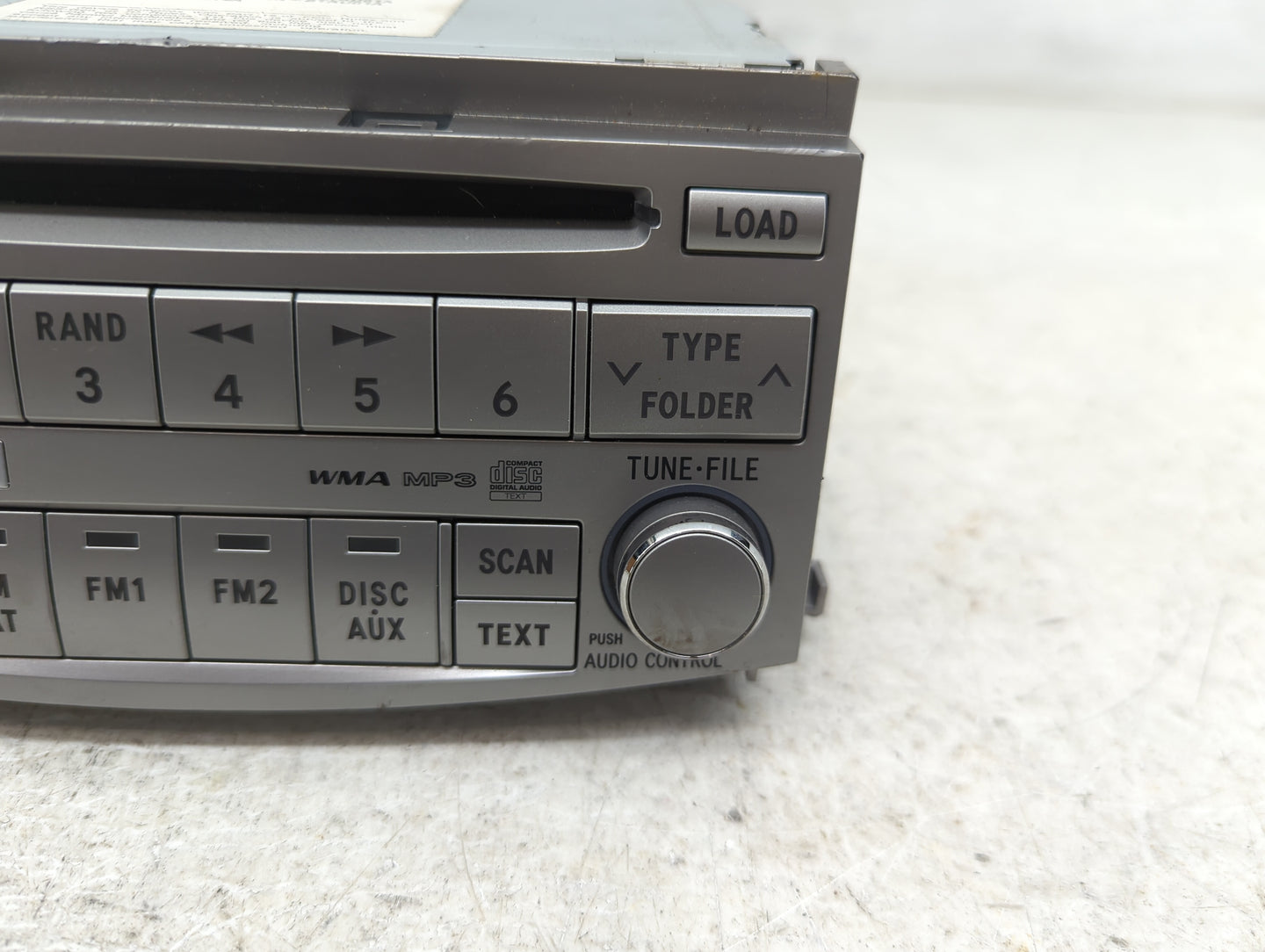 2008-2010 Toyota Avalon Radio AM FM Cd Player Receiver Replacement P/N:86120-07071 Fits Fits 2008 2009 2010 OEM Used Auto Pa