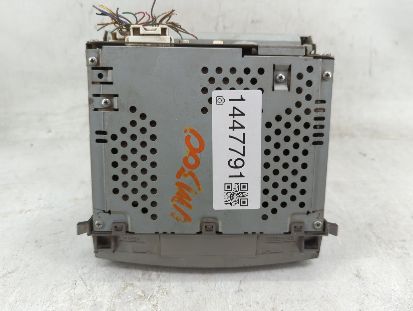 2008-2010 Toyota Avalon Radio AM FM Cd Player Receiver Replacement P/N:86120-07071 123000-0300D101 Fits Fits 2008 2009 2010 