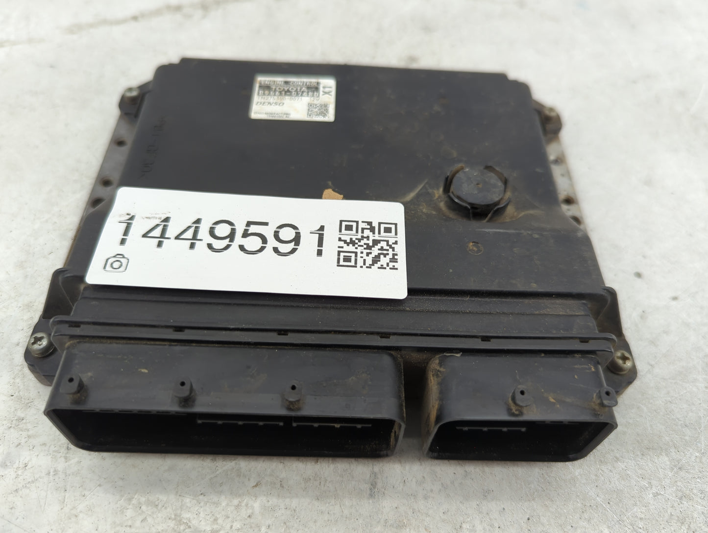 2008-2009 Toyota Avalon PCM Engine Control Computer ECU ECM PCU OEM P/N:89661-07480 Fits Fits 2008 2009 OEM Used Auto Parts 