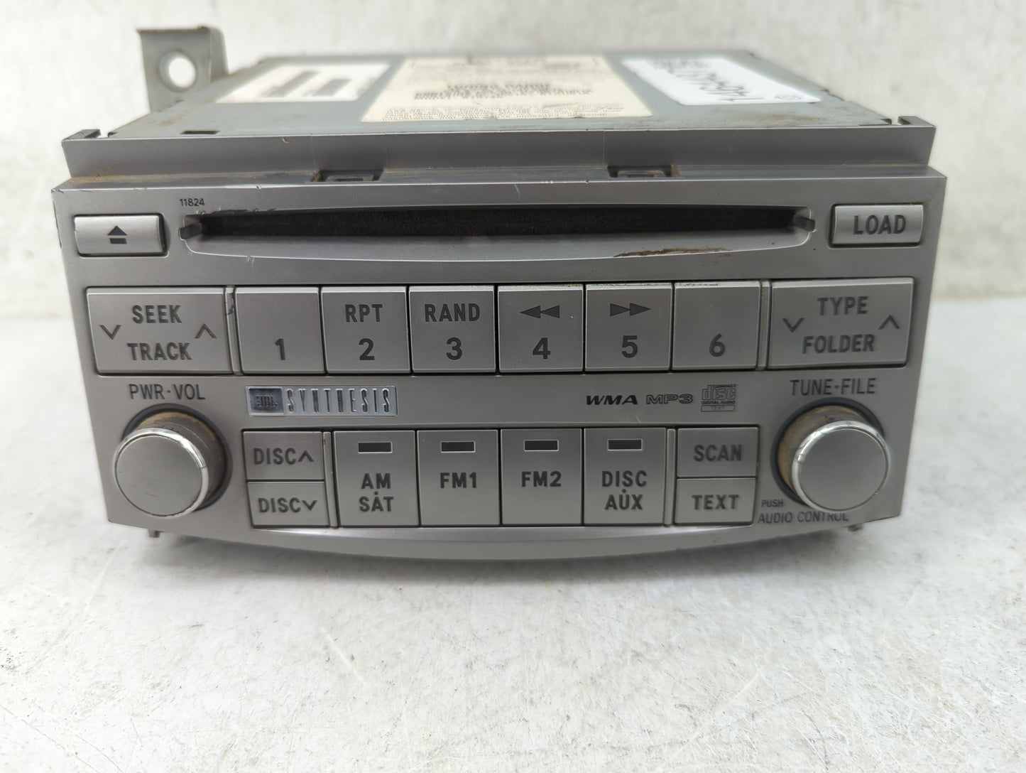2008-2010 Toyota Avalon Radio AM FM Cd Player Receiver Replacement P/N:86120-07071 123000-0300B101 Fits Fits 2008 2009 2010 