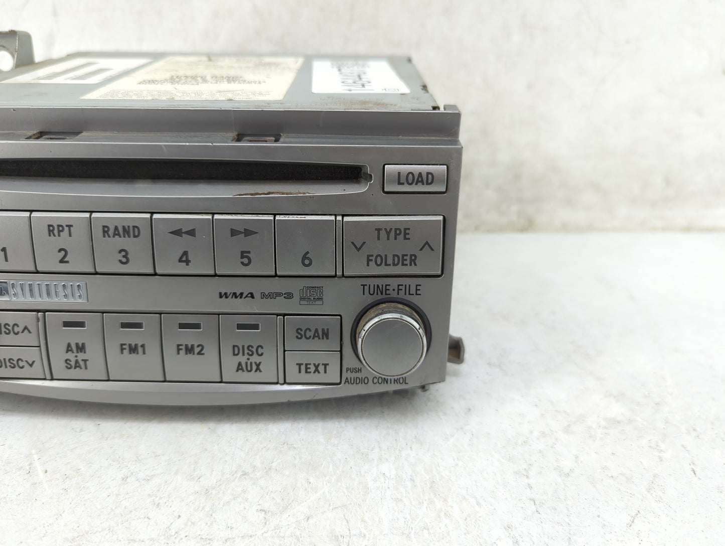 2008-2010 Toyota Avalon Radio AM FM Cd Player Receiver Replacement P/N:86120-07071 123000-0300B101 Fits Fits 2008 2009 2010 