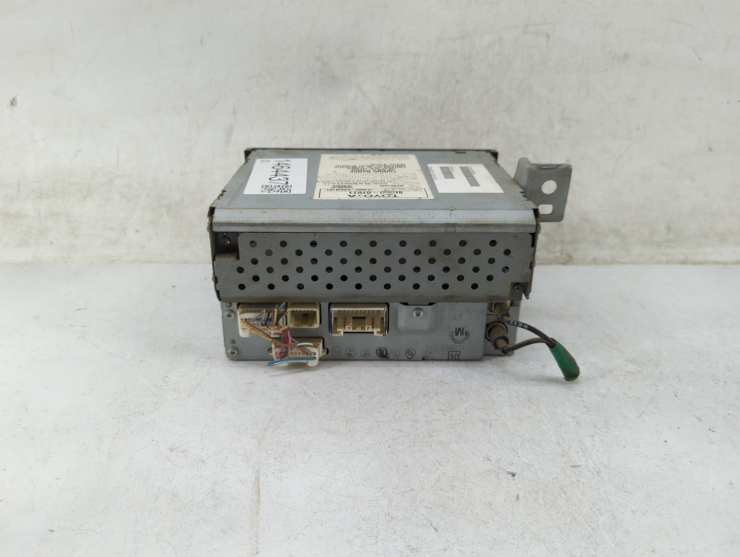 2008-2010 Toyota Avalon Radio AM FM Cd Player Receiver Replacement P/N:86120-07071 123000-0300B101 Fits Fits 2008 2009 2010 