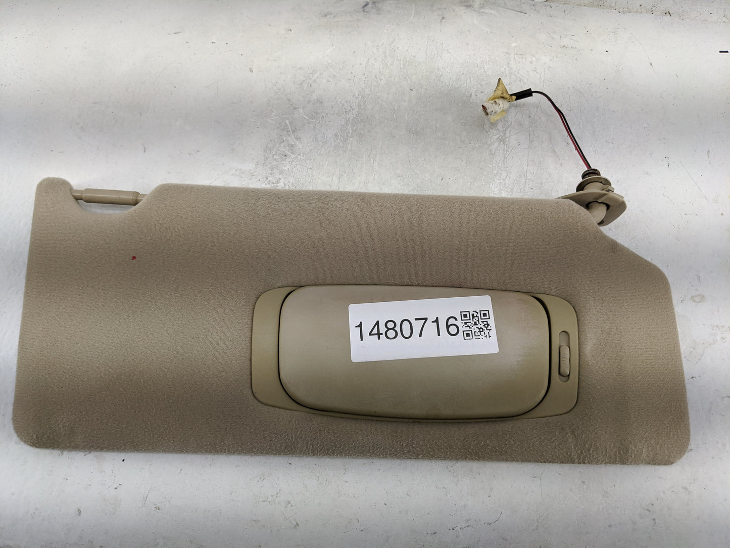 2005-2012 Toyota Avalon Sun Visor Shade Replacement Passenger Right Mirror Fits Fits 2005 2006 2007 2008 2009 2010 2011 2012