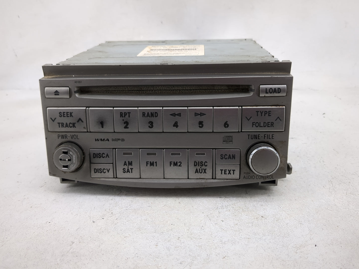 2008-2010 Toyota Avalon Radio AM FM Cd Player Receiver Replacement P/N:86120-07060 CQ-ES4760X Fits Fits 2008 2009 2010 OEM U