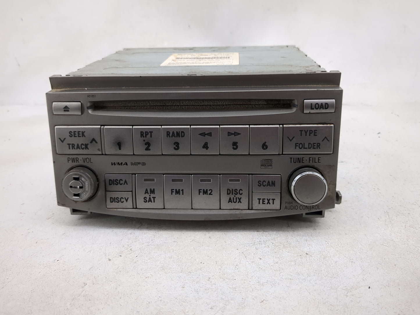 2008-2010 Toyota Avalon Radio AM FM Cd Player Receiver Replacement P/N:86120-07060 CQ-ES4760X Fits Fits 2008 2009 2010 OEM U