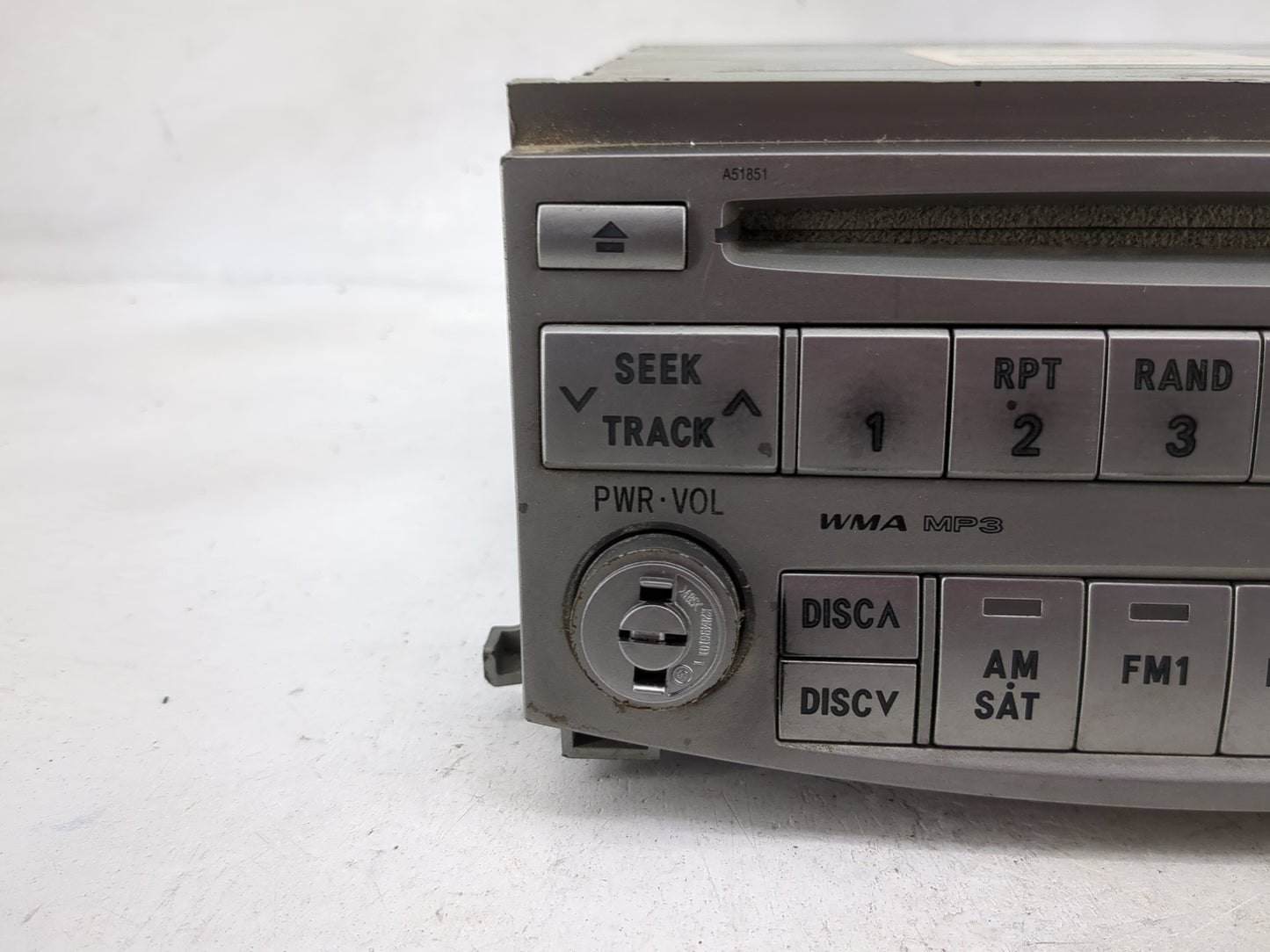 2008-2010 Toyota Avalon Radio AM FM Cd Player Receiver Replacement P/N:86120-07060 CQ-ES4760X Fits Fits 2008 2009 2010 OEM U