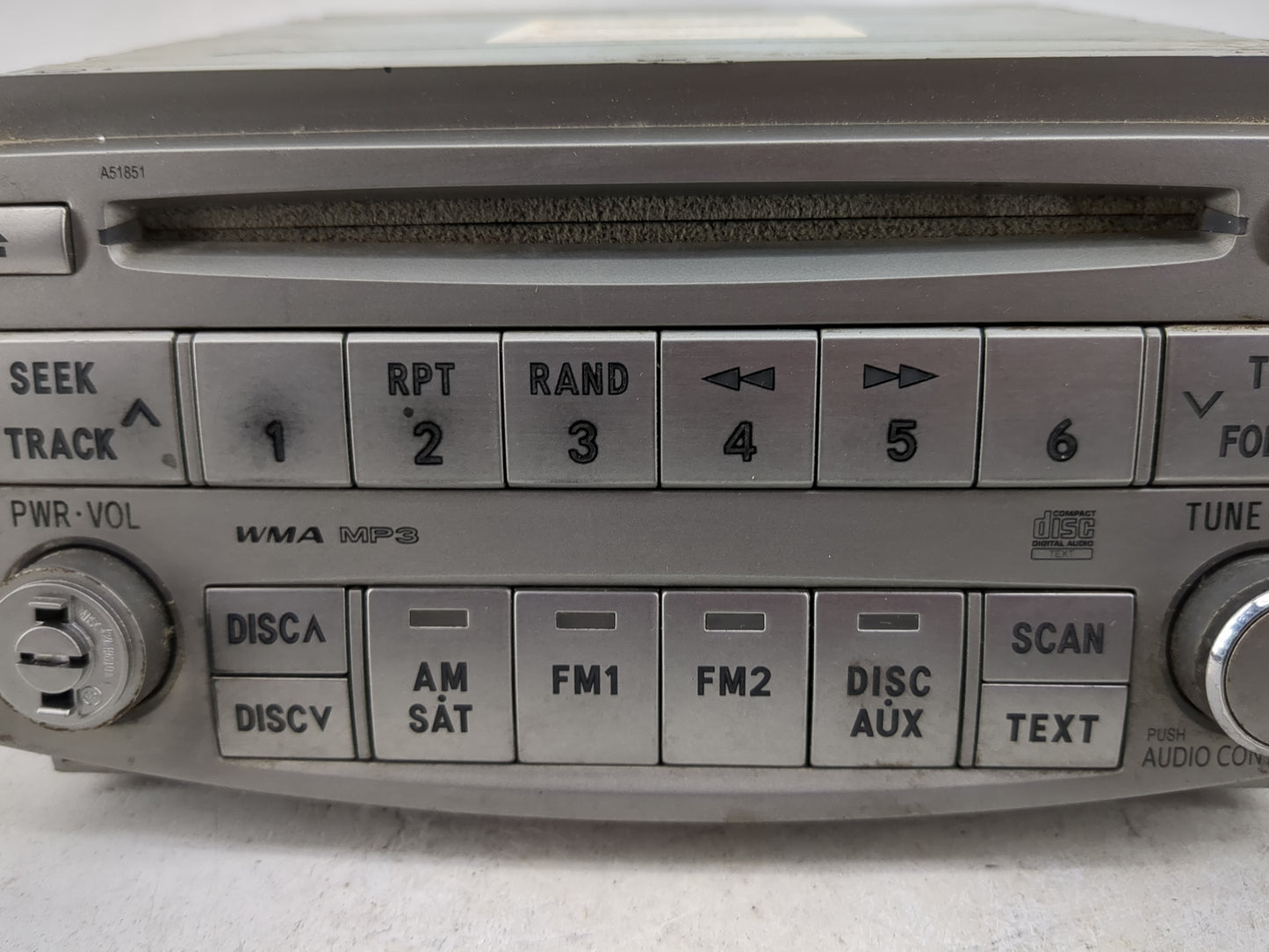 2008-2010 Toyota Avalon Radio AM FM Cd Player Receiver Replacement P/N:86120-07060 CQ-ES4760X Fits Fits 2008 2009 2010 OEM U