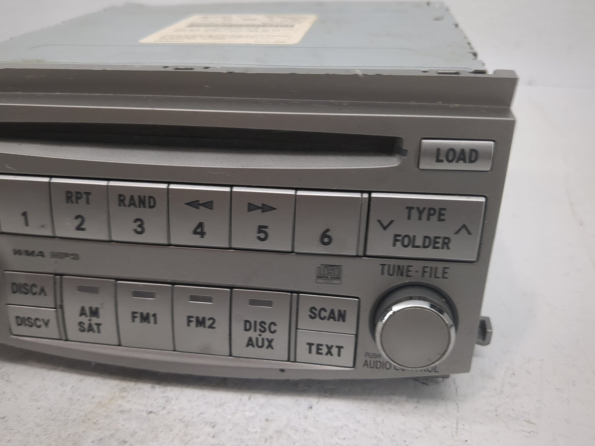 2008-2010 Toyota Avalon Radio AM FM Cd Player Receiver Replacement P/N:86120-07060 CQ-ES4760X Fits Fits 2008 2009 2010 OEM U