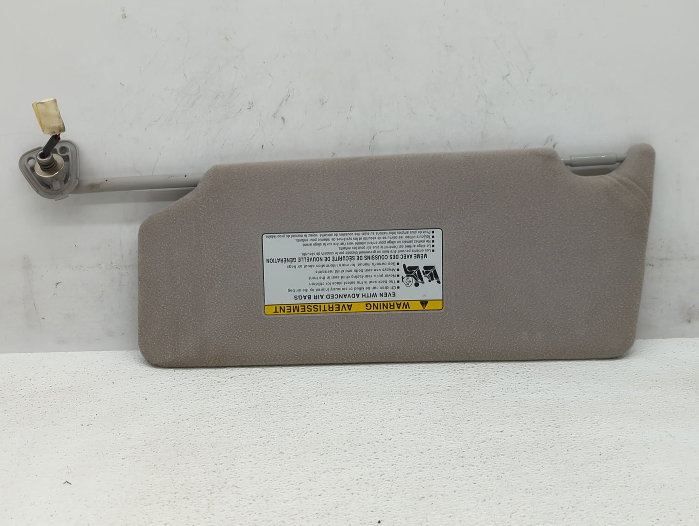 2005-2012 Toyota Avalon Sun Visor Shade Replacement Passenger Right Mirror Fits Fits 2005 2006 2007 2008 2009 2010 2011 2012