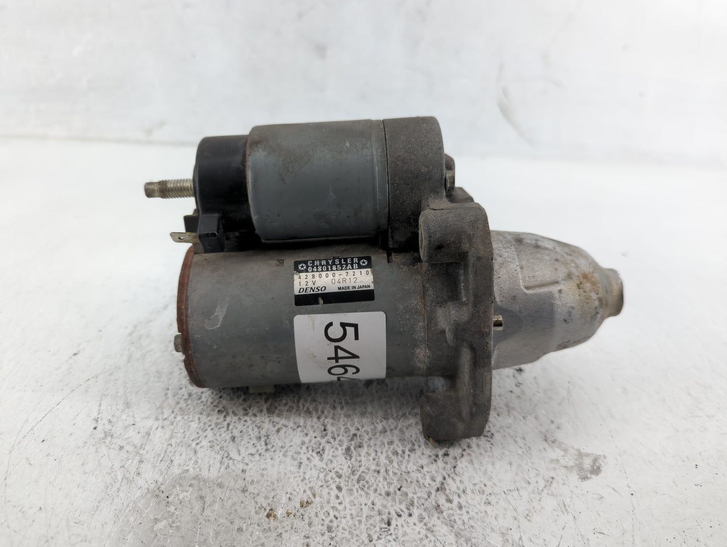2005-2018 Toyota Avalon Car Starter Motor Solenoid OEM P/N:428000-7210 04801852AB Fits OEM Used Auto Parts - Oemusedautopart
