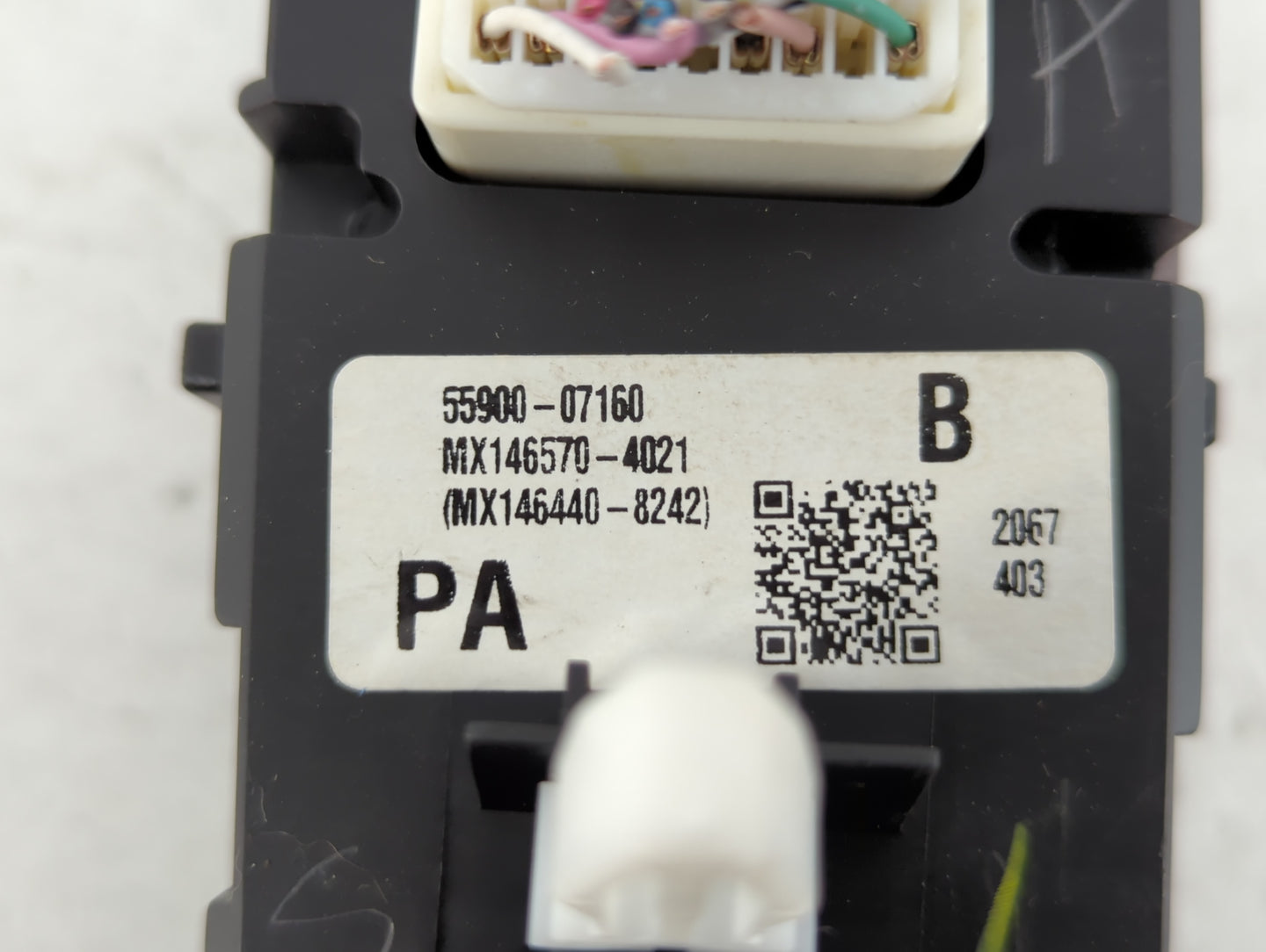 2005-2010 Toyota Avalon Climate Control Module Temperature AC/Heater Replacement P/N:55900-07160 Fits OEM Used Auto Parts - 