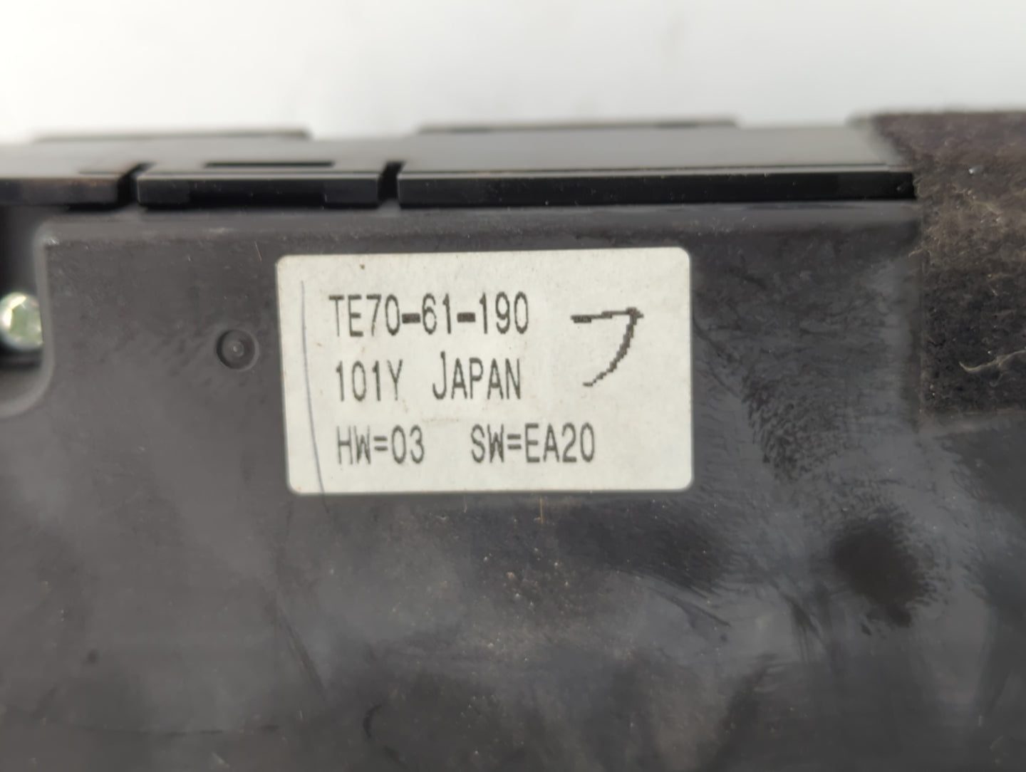 2005-2010 Toyota Avalon Climate Control Module Temperature AC/Heater Replacement P/N:TE70-61-190 Fits OEM Used Auto Parts - 