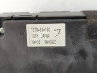 2005-2010 Toyota Avalon Climate Control Module Temperature AC/Heater Replacement P/N:TE70-61-190 Fits OEM Used Auto Parts - 