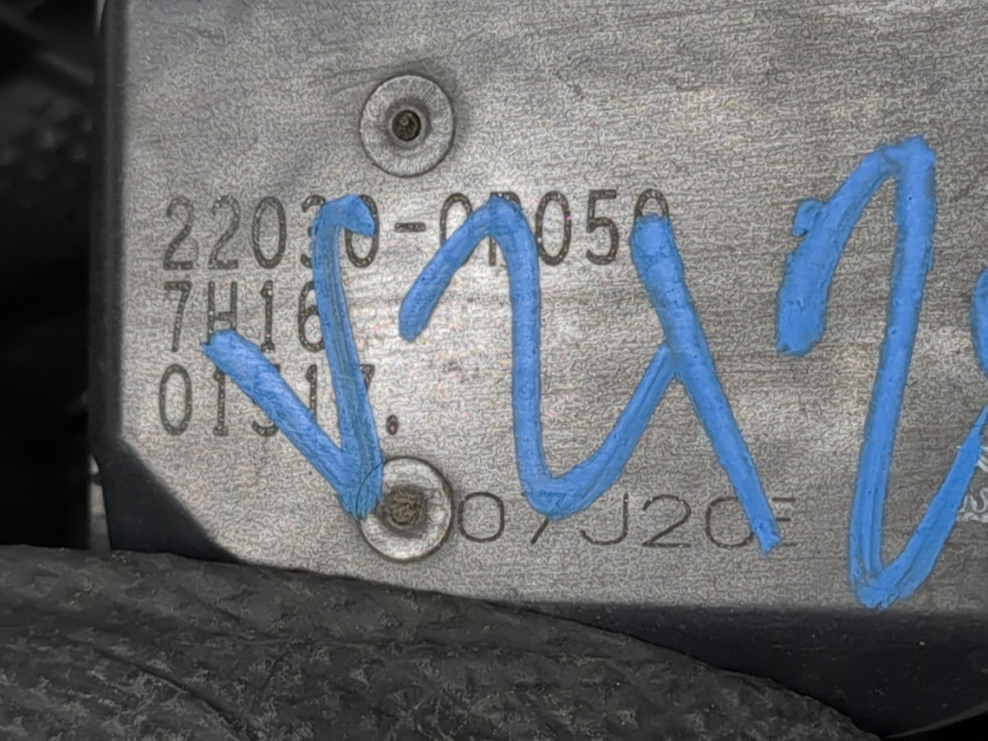 2007-2017 Toyota Camry Throttle Body P/N:22030-0R050 Fits OEM Used Auto Parts - Oemusedautoparts1.com