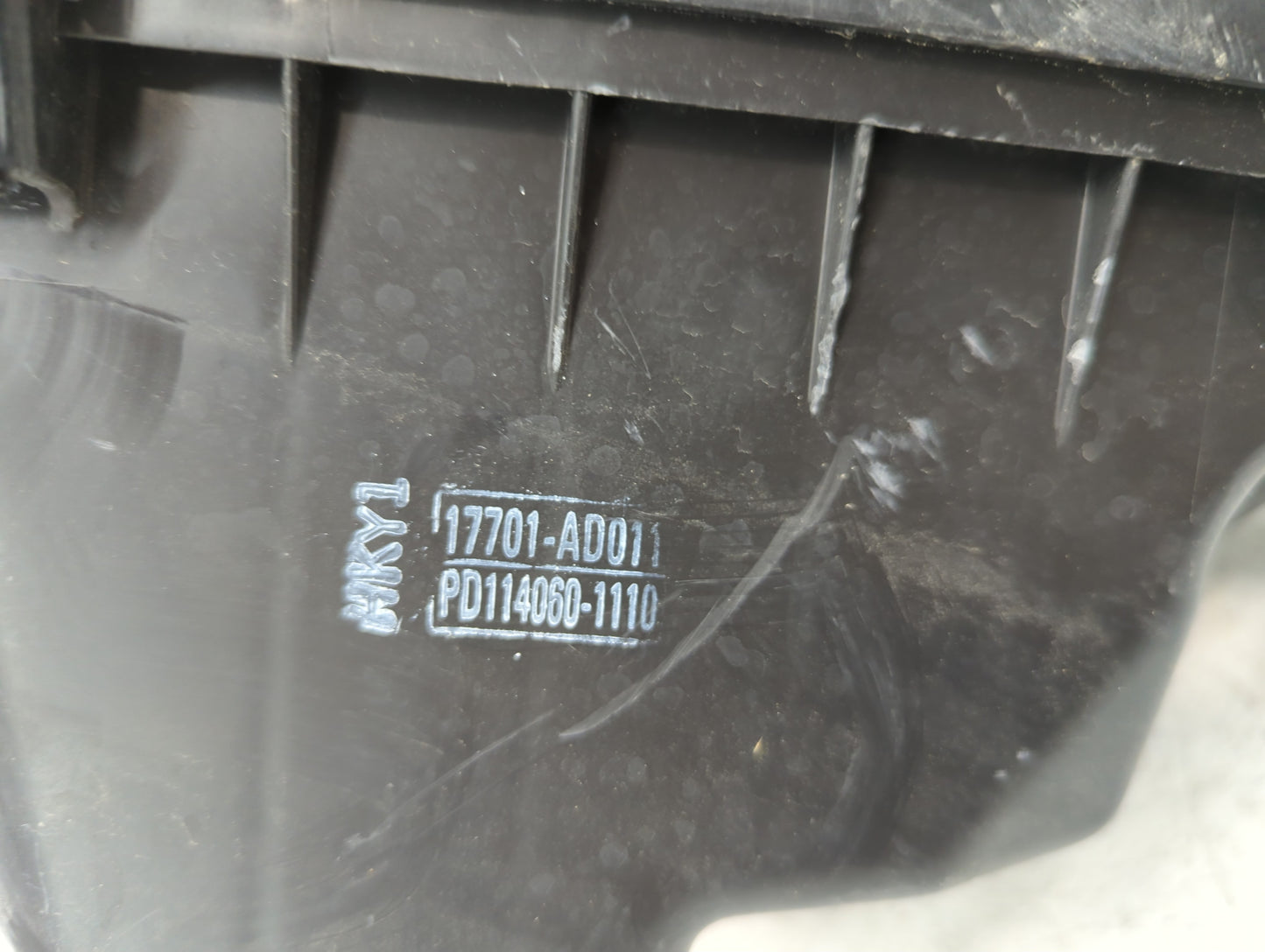 2008 Toyota Camry Air Cleaner Intake-duct Hose Tube Black - Oemusedautoparts1.com