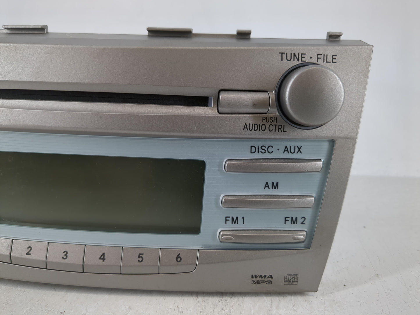 2007-2009 Toyota Camry Radio AM FM Cd Player Receiver Replacement P/N:86120-06181 Fits Fits 2007 2008 2009 OEM Used Auto Par