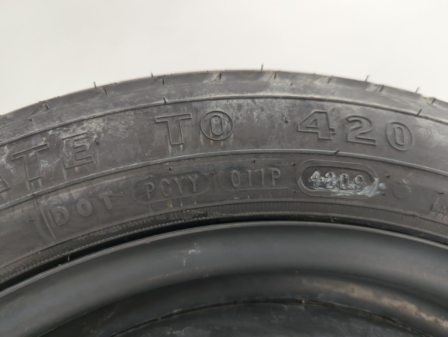 2007-2017 Toyota Camry Spare Donut Tire Wheel Rim Oem - Oemusedautoparts1.com