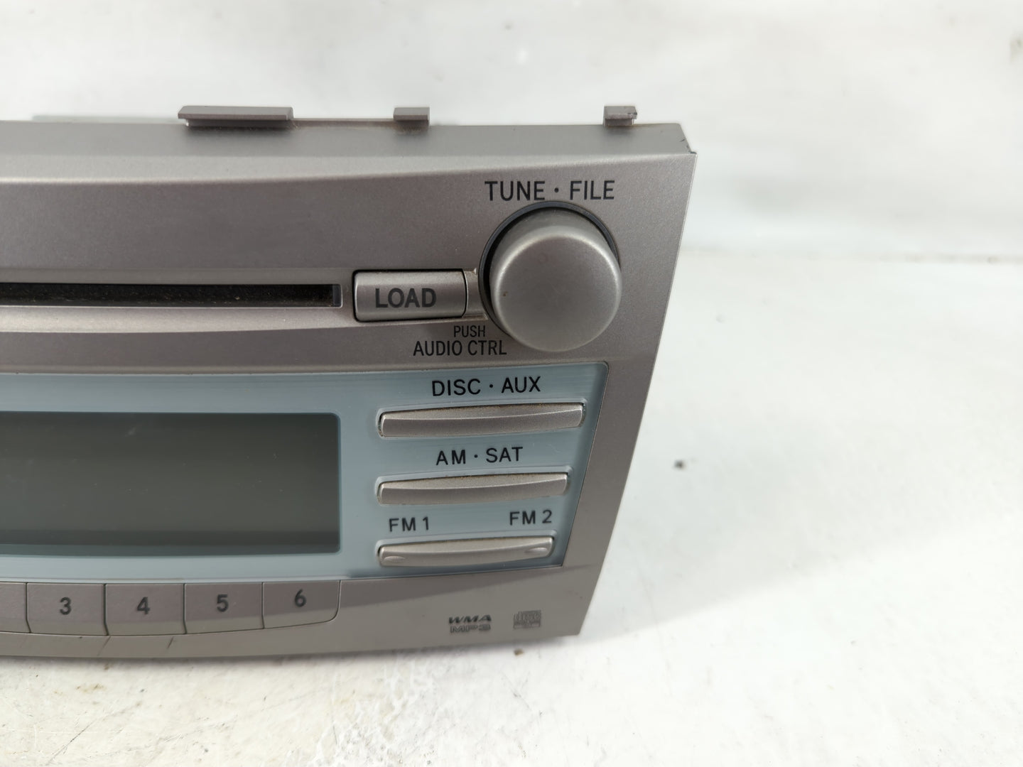 2007-2009 Toyota Camry Radio AM FM Cd Player Receiver Replacement P/N:86120-06191 Fits Fits 2007 2008 2009 OEM Used Auto Par