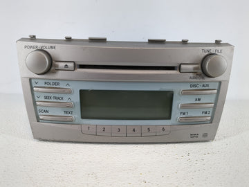 2007-2009 Toyota Camry Radio AM FM Cd Player Receiver Replacement P/N:86120-06181 Fits Fits 2007 2008 2009 OEM Used Auto Par