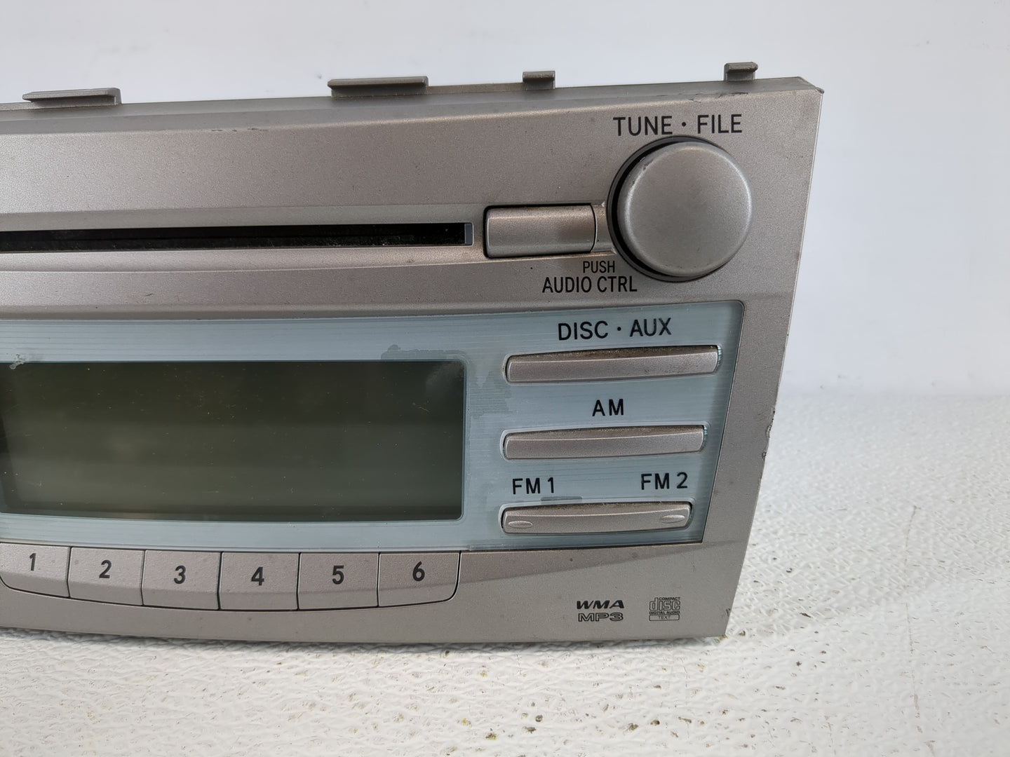 2007-2009 Toyota Camry Radio AM FM Cd Player Receiver Replacement P/N:86120-06181 Fits Fits 2007 2008 2009 OEM Used Auto Par