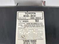 2007-2009 Toyota Camry Radio AM FM Cd Player Receiver Replacement P/N:86120-06181 Fits Fits 2007 2008 2009 OEM Used Auto Par