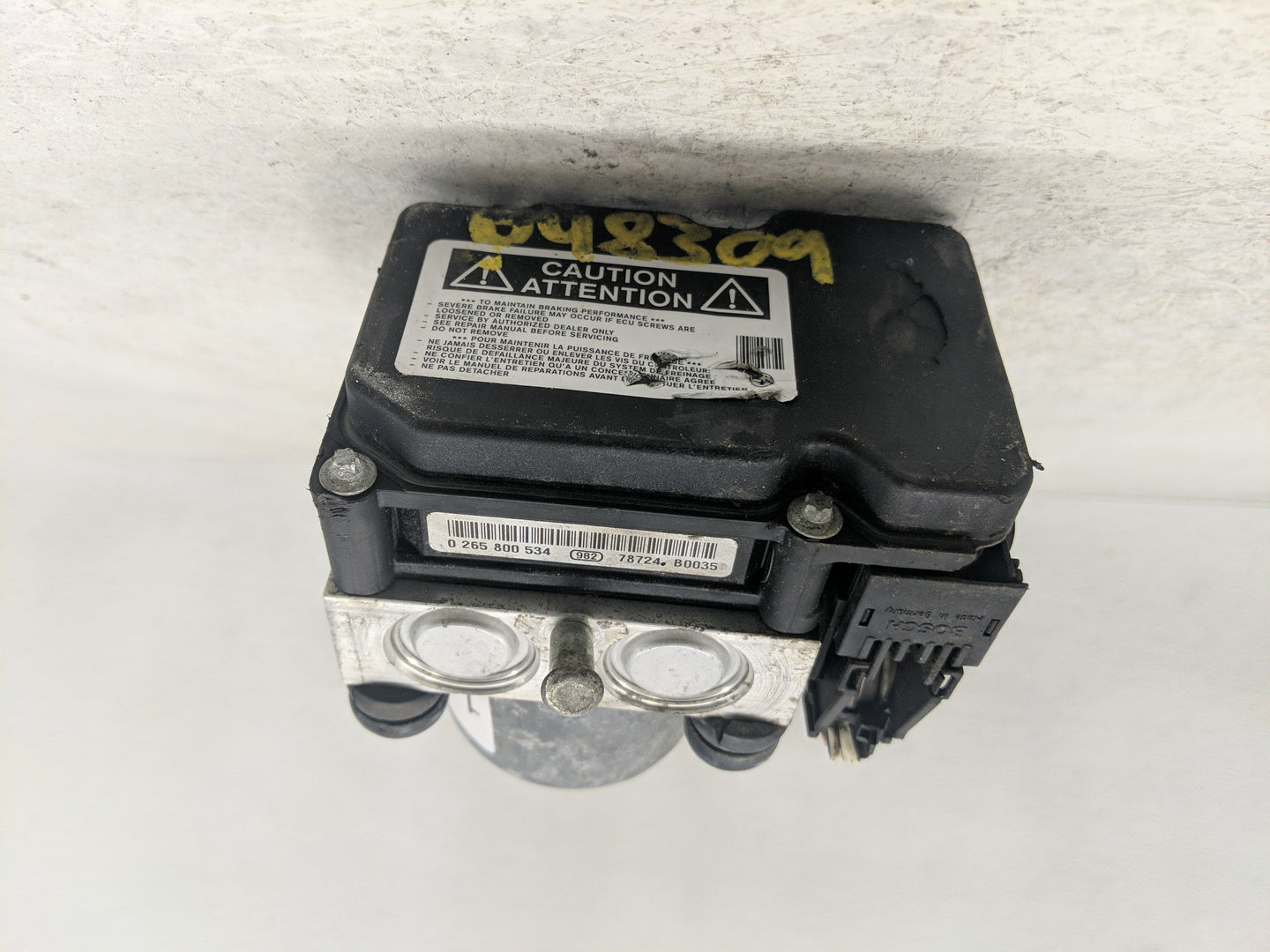 2007-2009 Toyota Camry ABS Pump Control Module Replacement P/N:0 265 800 534 Fits Fits 2007 2008 2009 OEM Used Auto Parts - 