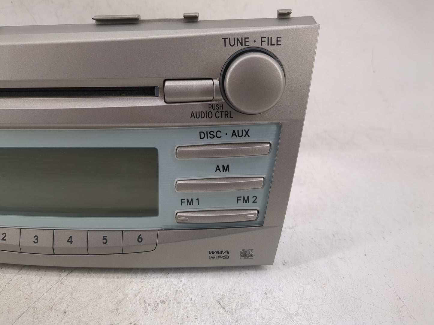 2007-2009 Toyota Camry Radio AM FM Cd Player Receiver Replacement P/N:86120-06181 Fits Fits 2007 2008 2009 OEM Used Auto Par