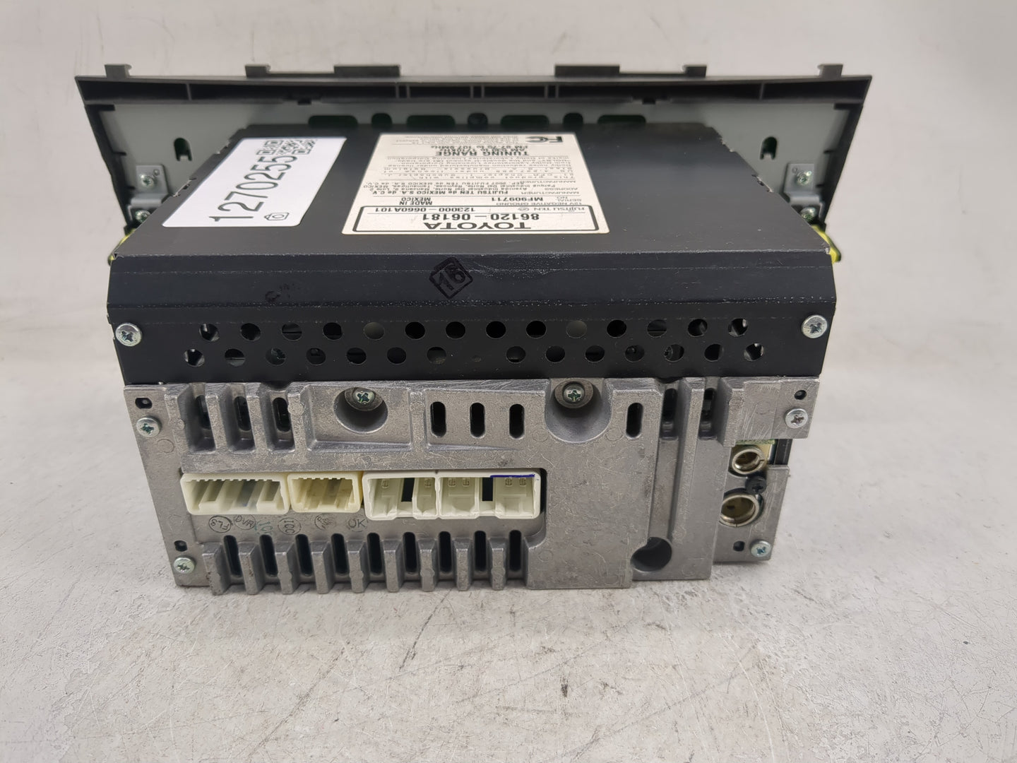 2007-2009 Toyota Camry Radio AM FM Cd Player Receiver Replacement P/N:86120-06181 Fits Fits 2007 2008 2009 OEM Used Auto Par