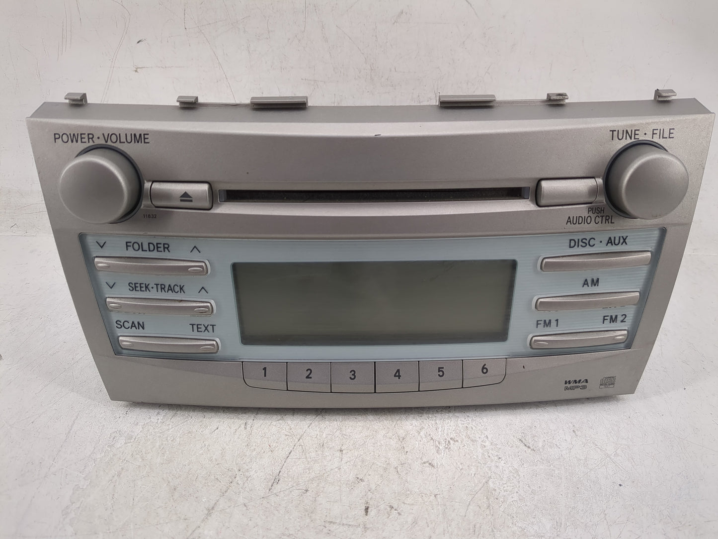 2007-2009 Toyota Camry Radio AM FM Cd Player Receiver Replacement Fits Fits 2007 2008 2009 OEM Used Auto Parts - Oemusedauto