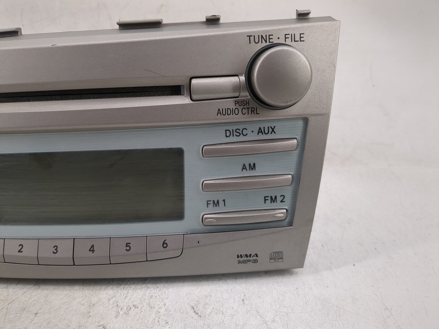 2007-2009 Toyota Camry Radio AM FM Cd Player Receiver Replacement Fits Fits 2007 2008 2009 OEM Used Auto Parts - Oemusedauto