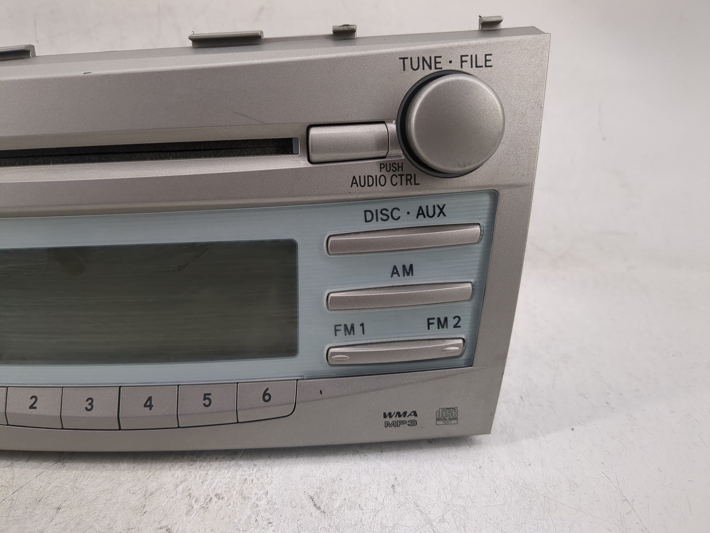 2007-2009 Toyota Camry Radio AM FM Cd Player Receiver Replacement Fits Fits 2007 2008 2009 OEM Used Auto Parts - Oemusedauto