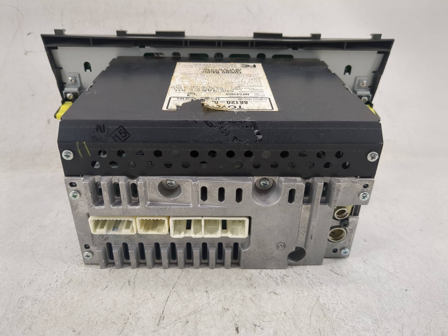 2007-2009 Toyota Camry Radio AM FM Cd Player Receiver Replacement Fits Fits 2007 2008 2009 OEM Used Auto Parts - Oemusedauto