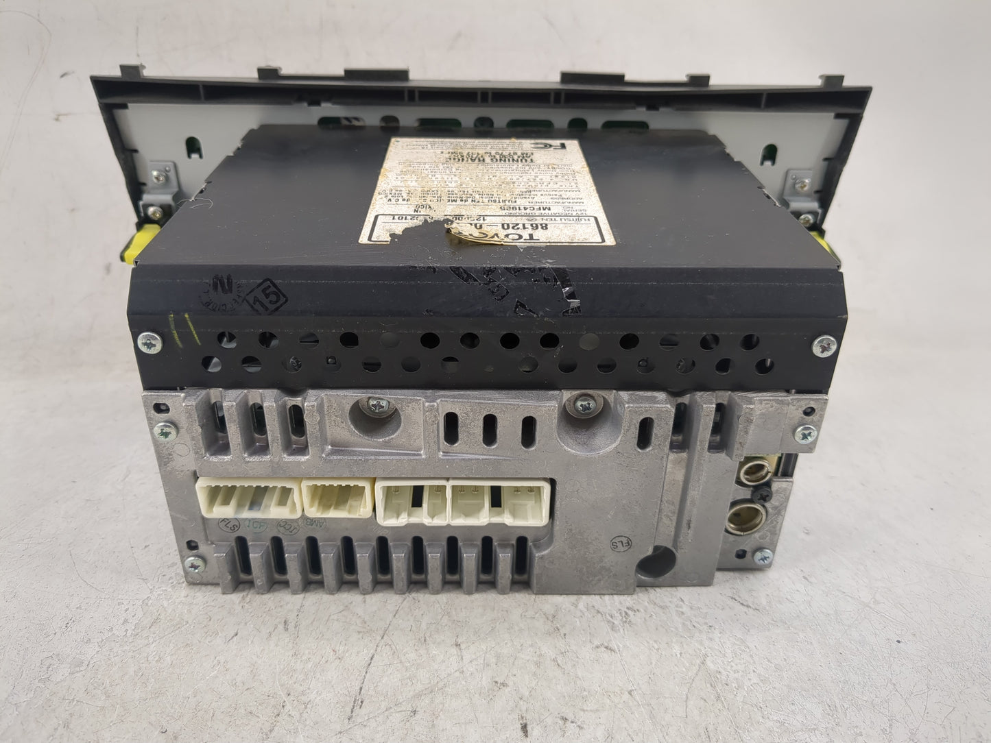 2007-2009 Toyota Camry Radio AM FM Cd Player Receiver Replacement Fits Fits 2007 2008 2009 OEM Used Auto Parts - Oemusedauto