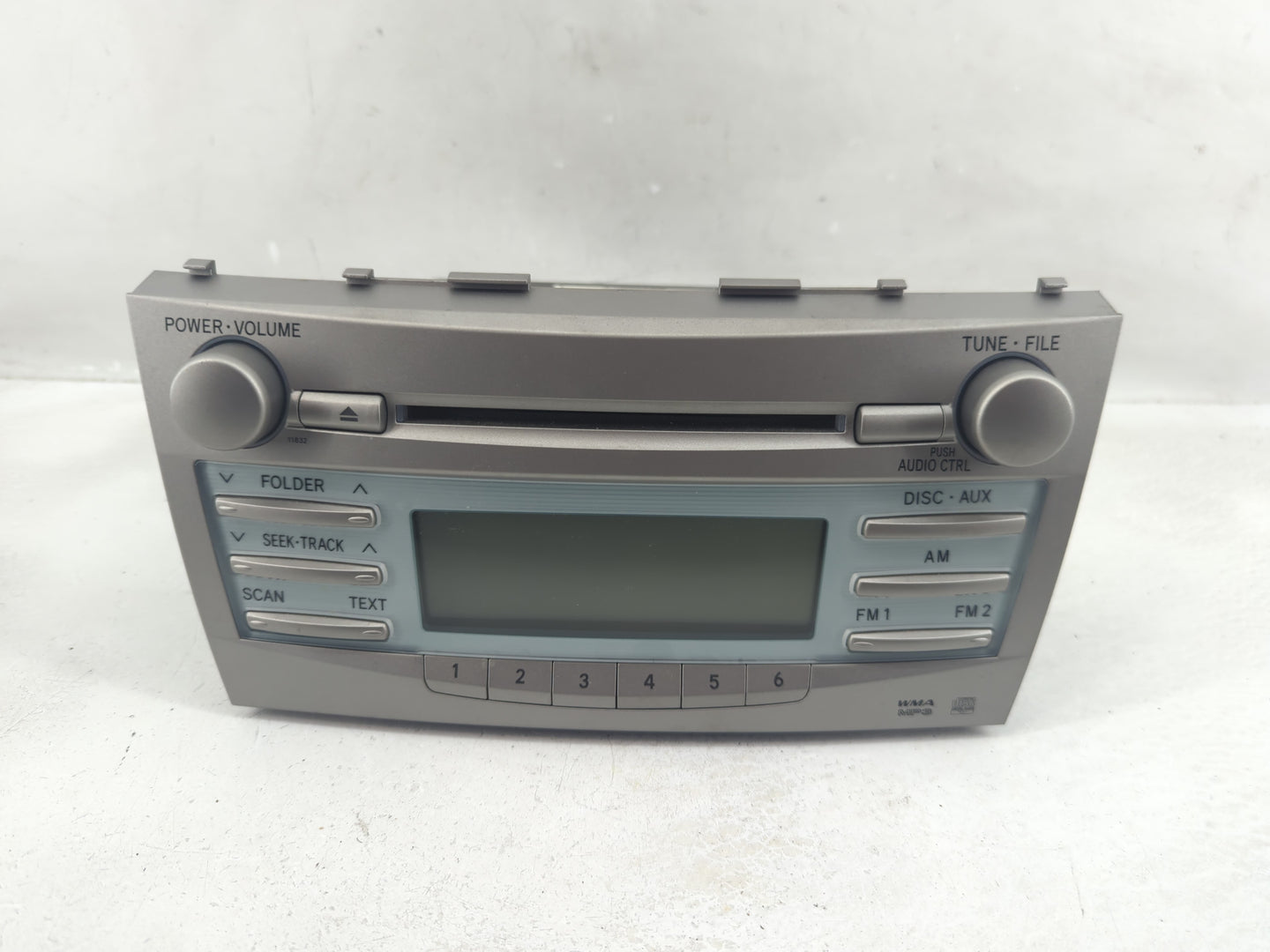 2007-2009 Toyota Camry Radio AM FM Cd Player Receiver Replacement P/N:86120-06181 Fits Fits 2007 2008 2009 OEM Used Auto Par