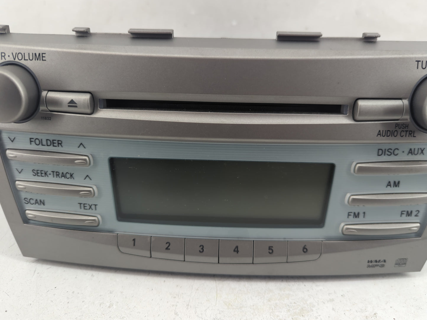 2007-2009 Toyota Camry Radio AM FM Cd Player Receiver Replacement P/N:86120-06181 Fits Fits 2007 2008 2009 OEM Used Auto Par
