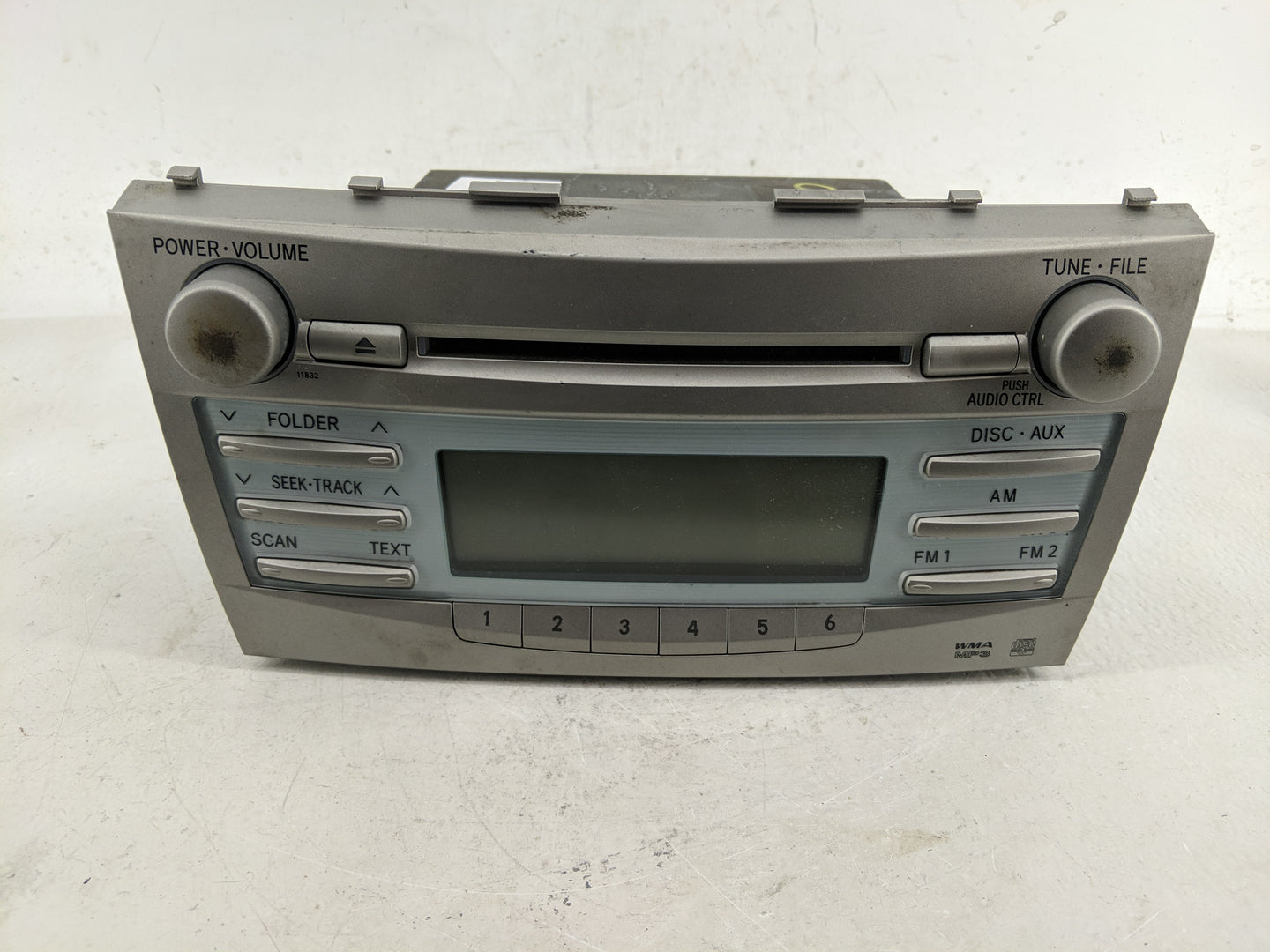 2007-2009 Toyota Camry Radio AM FM Cd Player Receiver Replacement P/N:86120-06180 86120-06181 Fits Fits 2007 2008 2009 OEM U