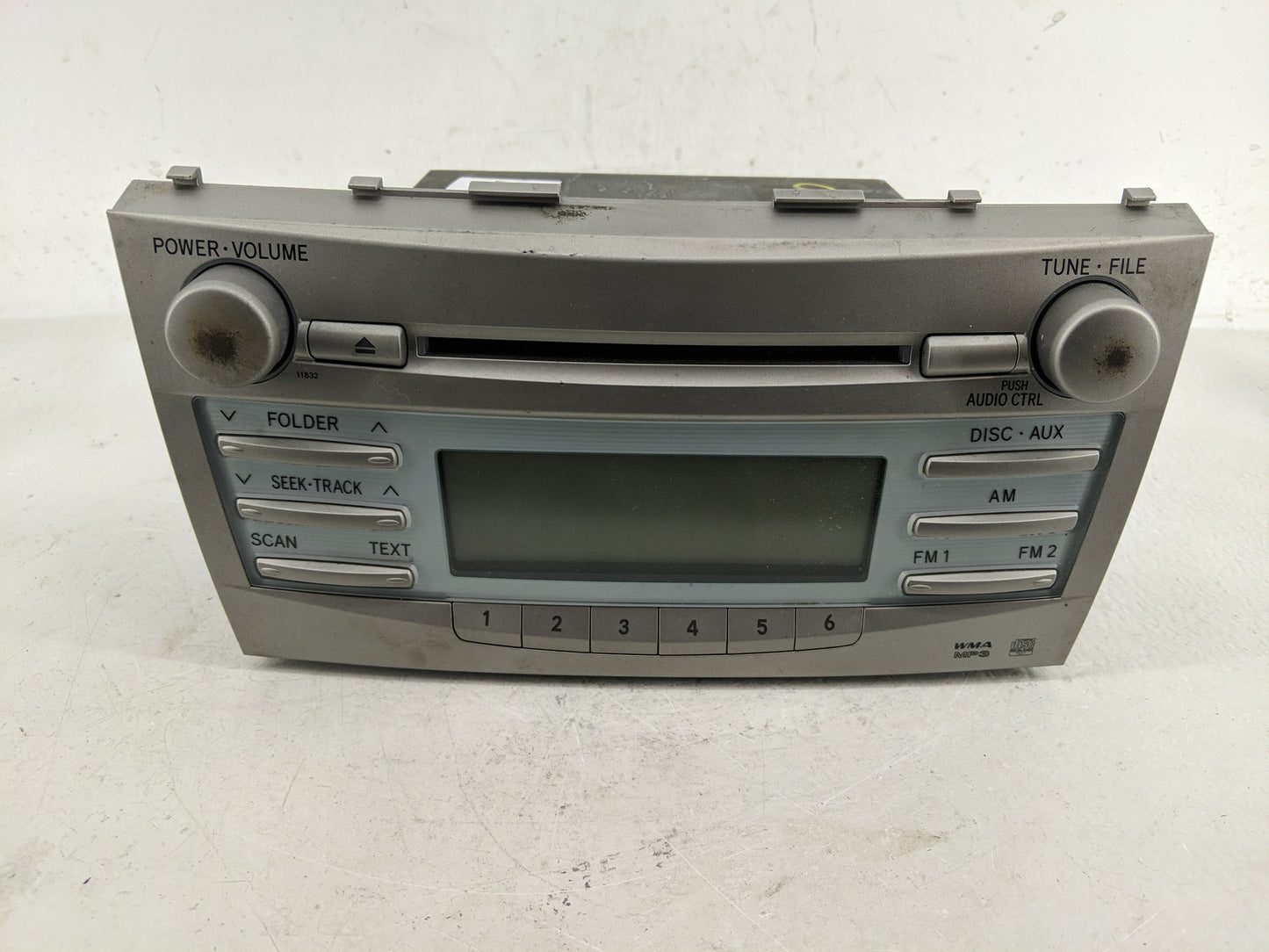 2007-2009 Toyota Camry Radio AM FM Cd Player Receiver Replacement P/N:86120-06180 86120-06181 Fits Fits 2007 2008 2009 OEM U