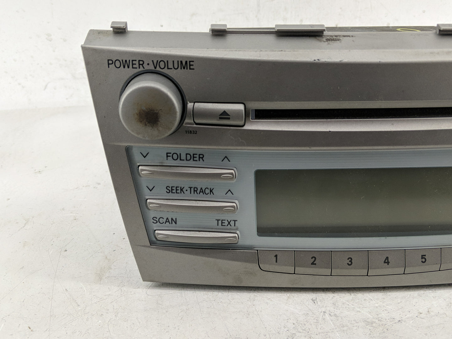 2007-2009 Toyota Camry Radio AM FM Cd Player Receiver Replacement P/N:86120-06180 86120-06181 Fits Fits 2007 2008 2009 OEM U