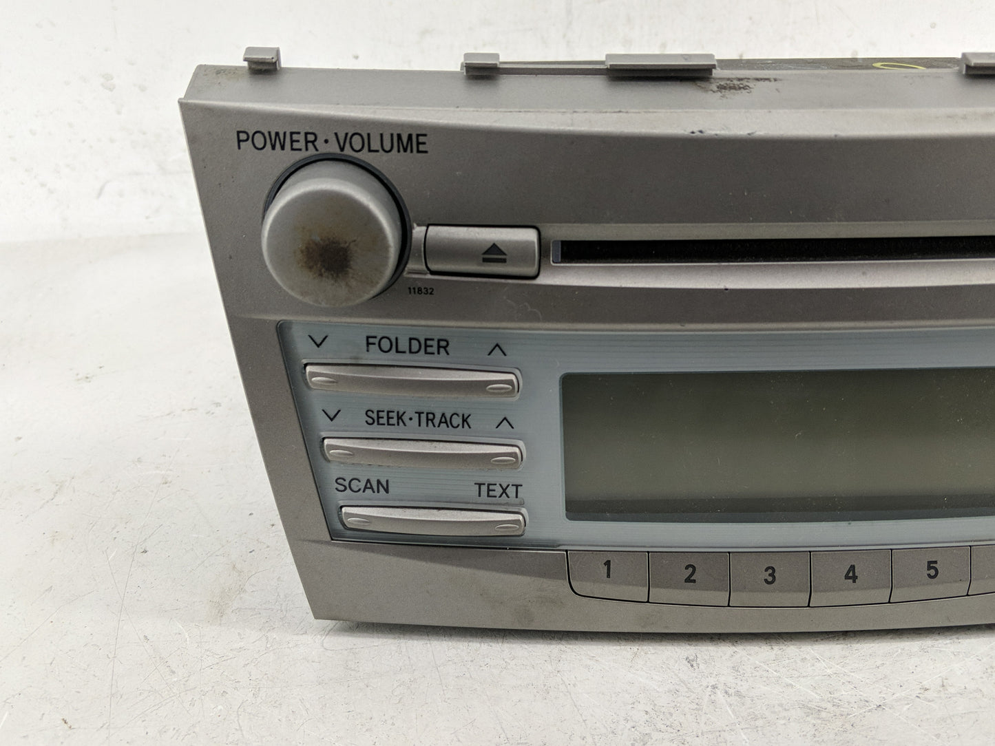 2007-2009 Toyota Camry Radio AM FM Cd Player Receiver Replacement P/N:86120-06180 86120-06181 Fits Fits 2007 2008 2009 OEM U